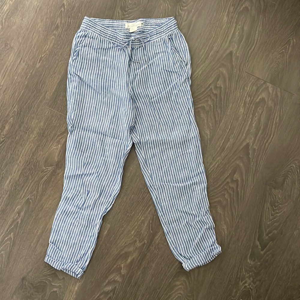100% linen pants